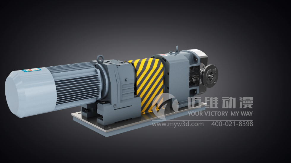 凸輪式轉子泵產品演示動畫 凸輪式轉子泵產品演示動畫