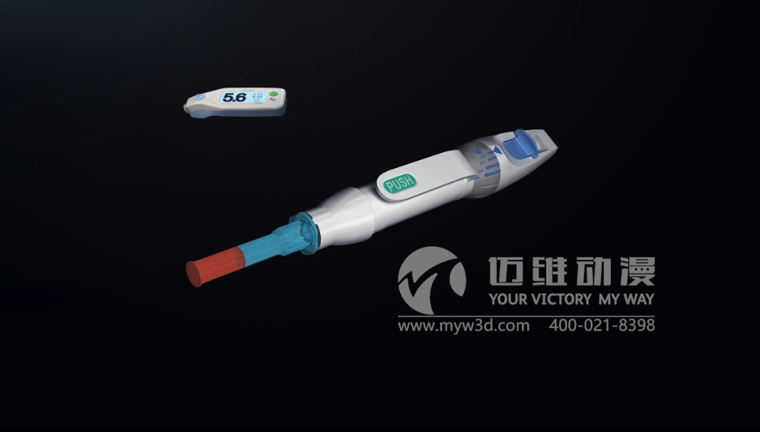 血糖儀產(chǎn)品演示三維動畫 血糖儀產(chǎn)品演示三維動畫