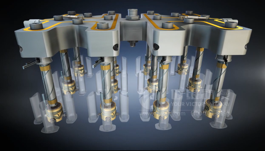 熱流道系統(tǒng)產(chǎn)品演示三維動畫 熱流道系統(tǒng)產(chǎn)品演示三維動畫