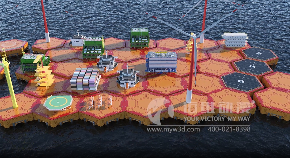 海洋工程三維動(dòng)畫在企業(yè)項(xiàng)目競標(biāo)中能發(fā)揮哪些作用？(圖3)