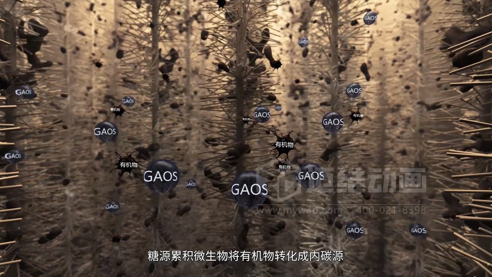 鄉(xiāng)鎮(zhèn)污水一體化處理工藝技術(shù)3D動(dòng)畫(huà)展示(圖3)