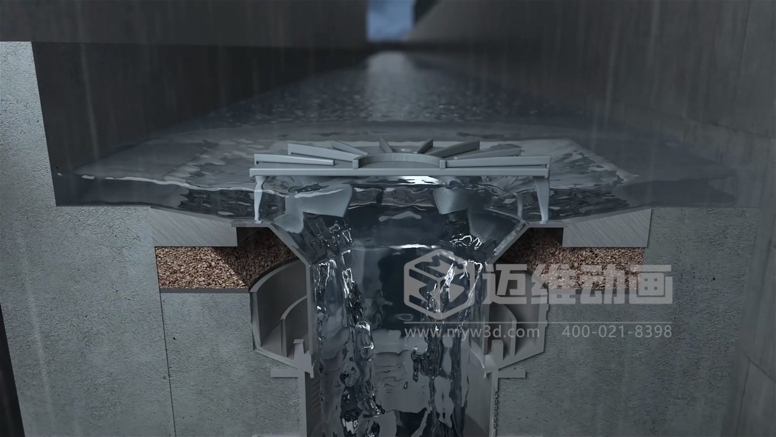 傳統(tǒng)營(yíng)銷已 Out！三維動(dòng)畫助力虹吸雨水管道系統(tǒng)強(qiáng)勢(shì)出圈，秒變吸睛爆款(圖2)