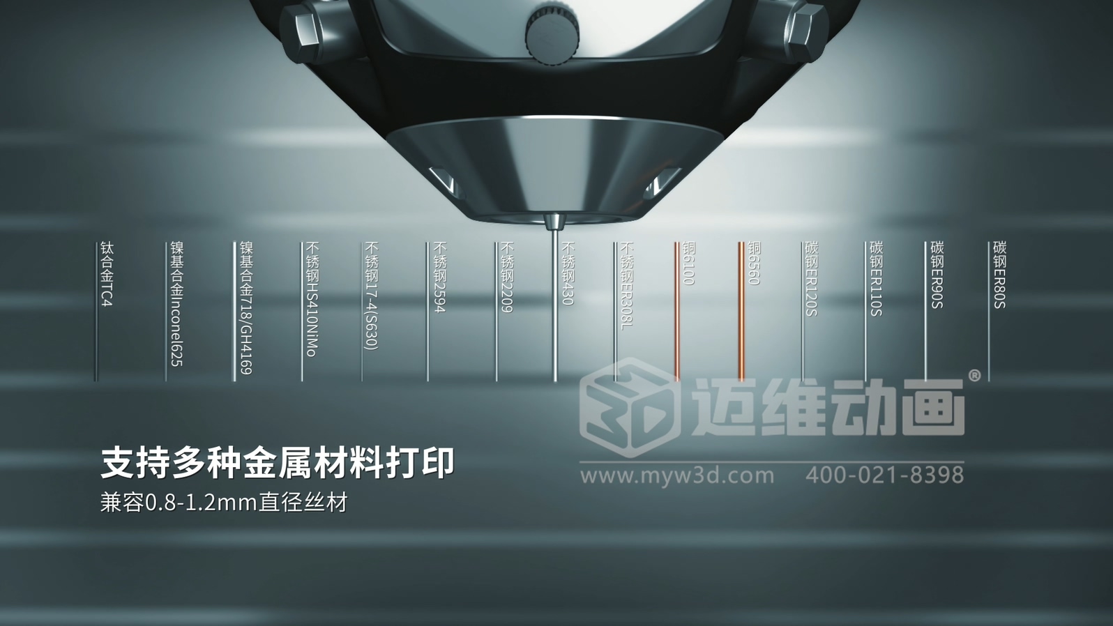 想讓客戶秒懂你的 3D 打印機？用三維動畫展示激光送絲設(shè)備生產(chǎn)工藝，接單更輕松(圖6)