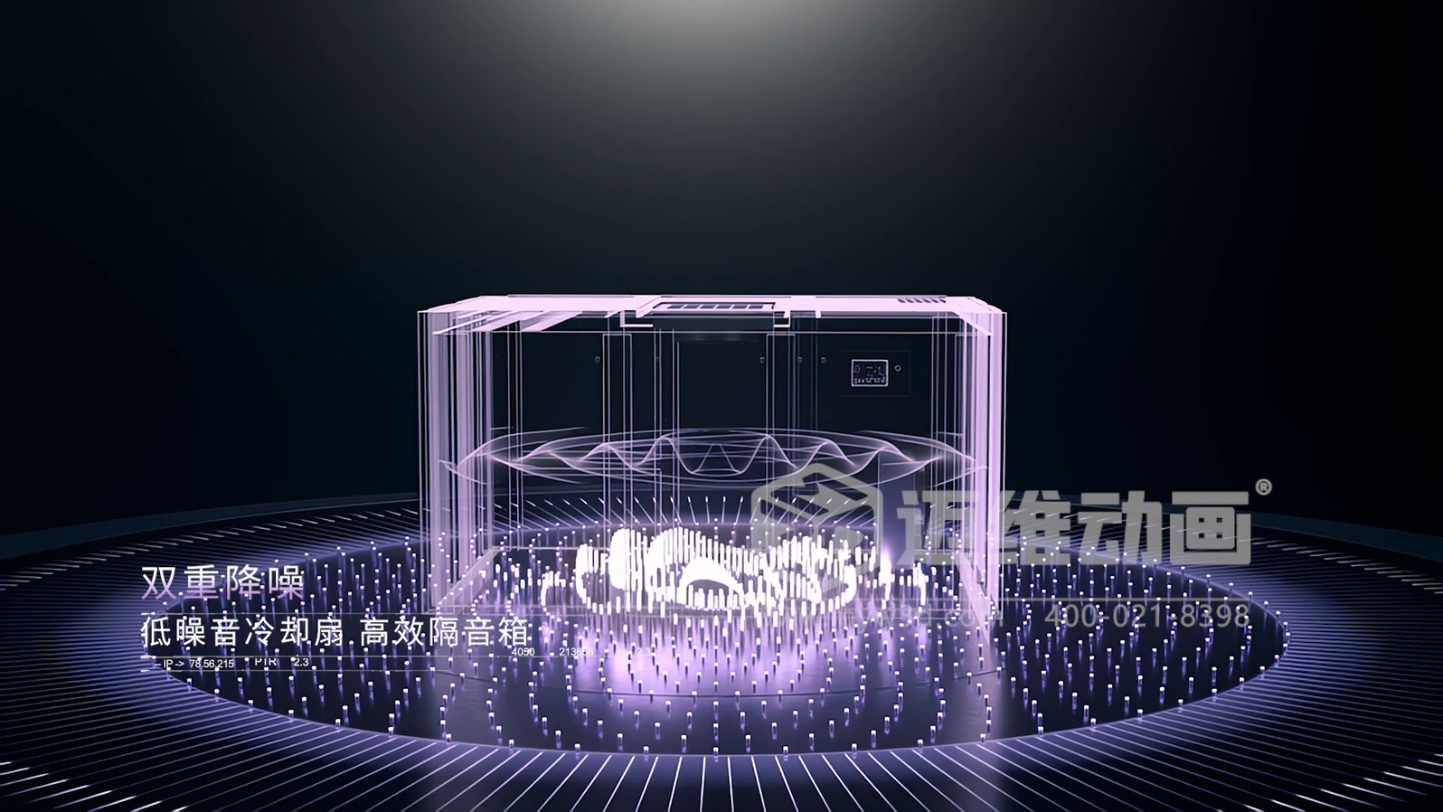 壓縮機(jī) “透視” 震撼來(lái)襲！三維動(dòng)畫(huà)拆解內(nèi)部結(jié)構(gòu)，系統(tǒng)原理看得見(jiàn)，核心材質(zhì)細(xì)節(jié)拉滿！(圖5)